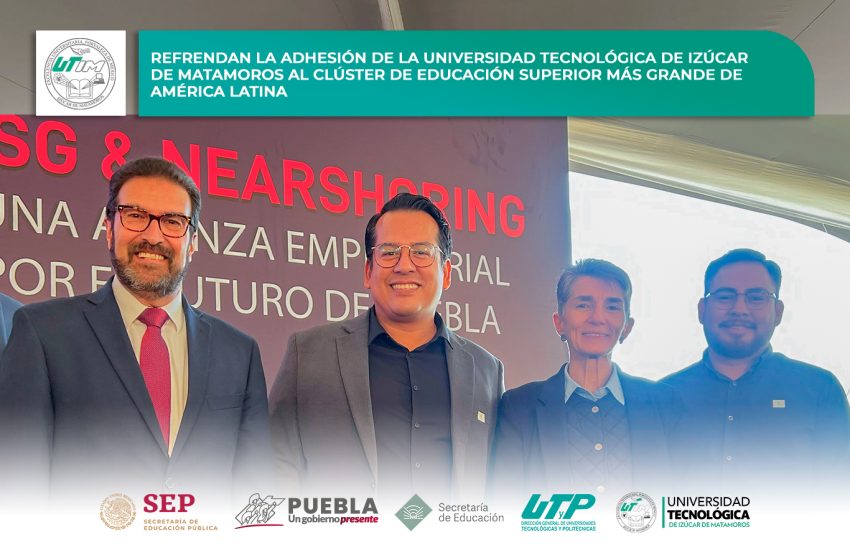 Refrendan adhesión de la UTIM al clúster de educación más grande
