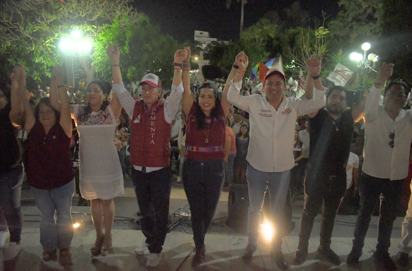 Más de 2 mil izucarenses refrendan su apoyo a Irene Olea