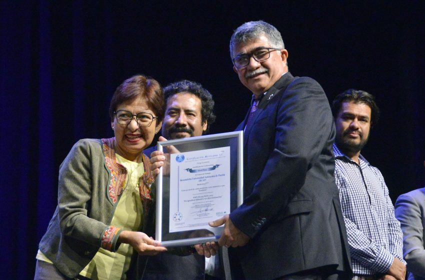 Reciben 21 dependencias de la BUAP certificación por cumplir la Norma Mexicana en Igualdad Laboral y No Discriminación