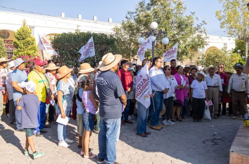 En Ahuatempan daremos continuidad a la Cuarta Transformación: Aidé Mendoza