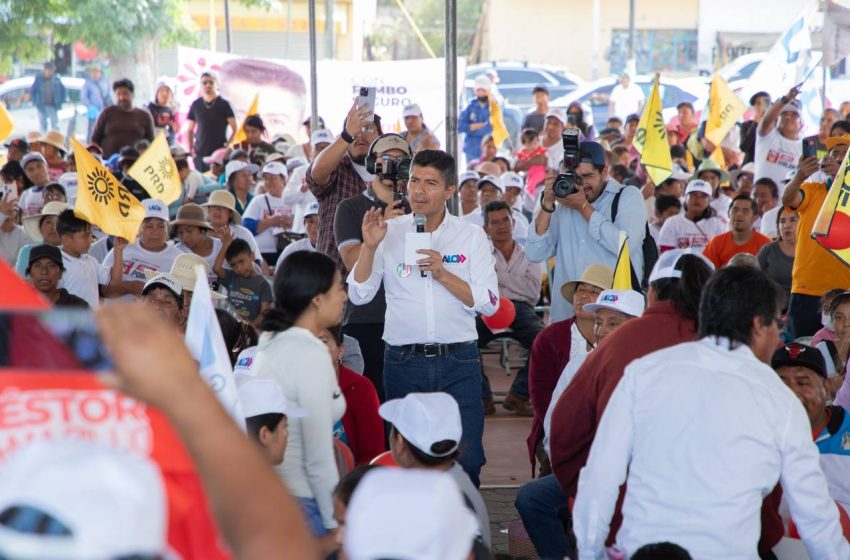 Volverá la tranquilidad y la seguridad al estado de Puebla: Lalo Rivera