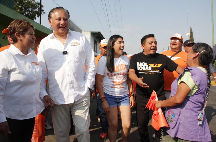 Fernando Morales dice «Ya basta de alimentos contaminados por aguas residuales en Atlixco»