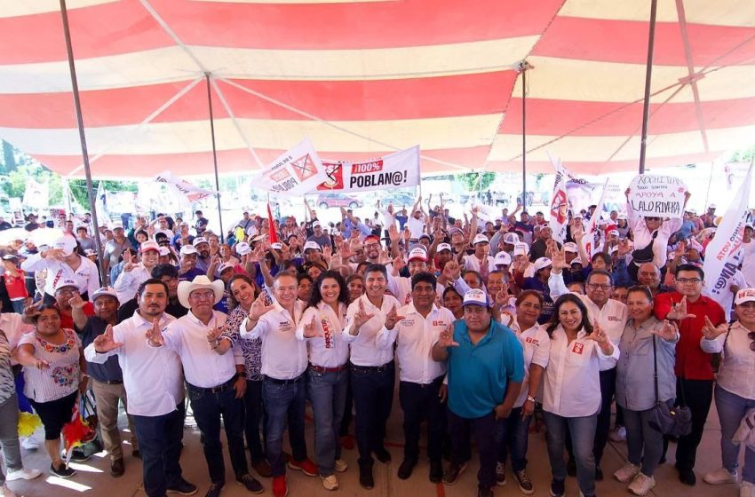 Más liderazgos se unen a Lalo Rivera para corregir el rumbo de Puebla
