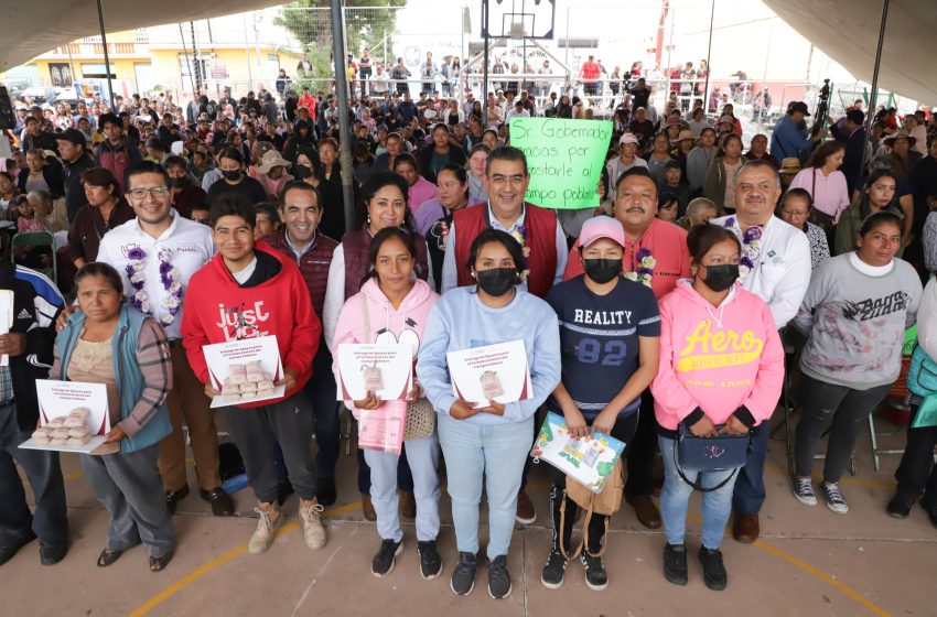Con vocación y cercanía, gobierno estatal favorece a 217 municipios