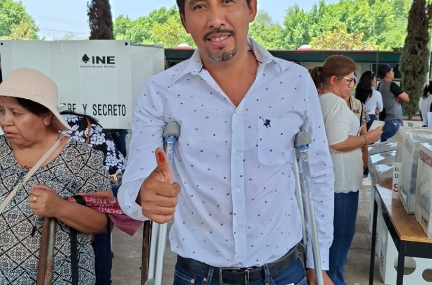 Gonzalo Oropeza virtual ganador de la alcaldía de Chiautla de Tapia