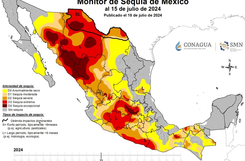 Doce municipios de la Mixteca Poblana continúan en sequía extrema pese a lluvias