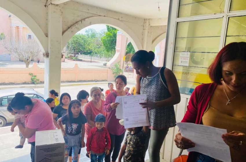 DIF Municipal de Anicano respalda a ciudadanos