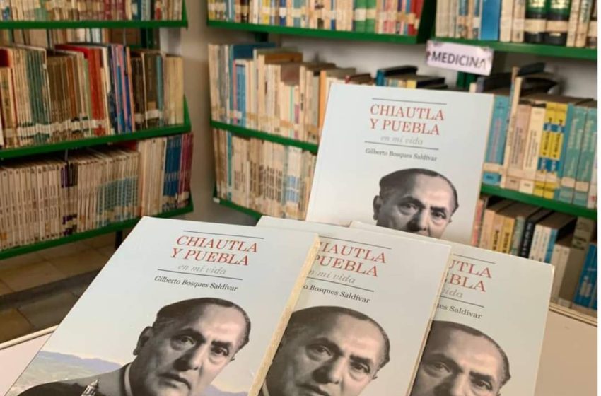 Llegan libros de Gilberto Bosques al Ayuntamiento de Chiautla de Tapia