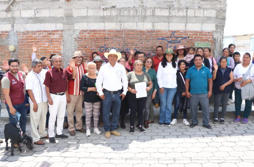 Ariadna Ayala apoya economía de atlixquenses y promueve cuidado del medio ambiente
