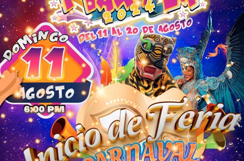 Anuncian carnaval de inicio de feria en el municipio de Piaxtla