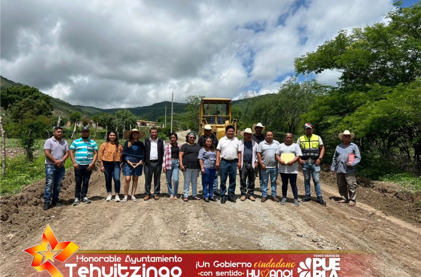 Gestiona Alfredo Rosas obra de impacto para Tehuitzingo