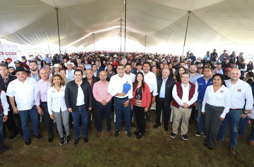 Con obra carretera y programas sociales, Sergio Salomón impulsa progreso integral en Chignahuapan