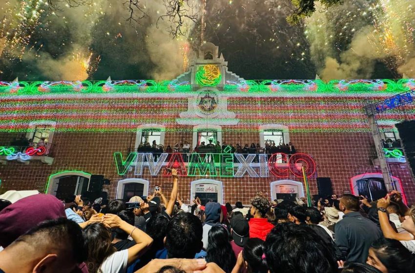 En Atlixco, tercer Grito de Independencia de Ariadna Ayala Suma a Grupos Vulnerables