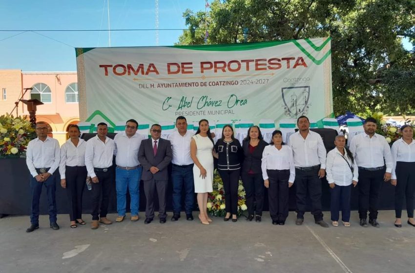 Se ratifica al ciudadano Abel Chávez Orea como Presidente Municipal de Coatzingo