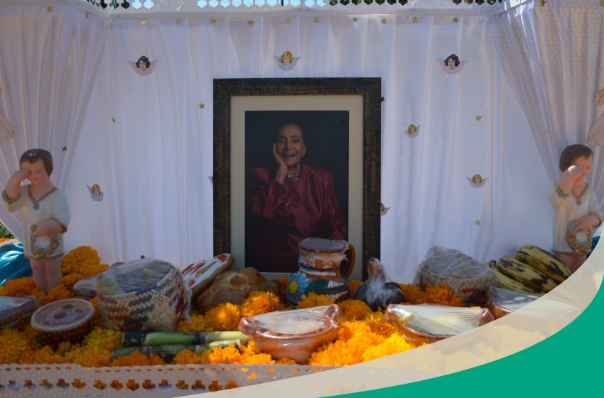 Elabora la UTIM Ofrenda Monumental dedicada a Ifigenia Martínez