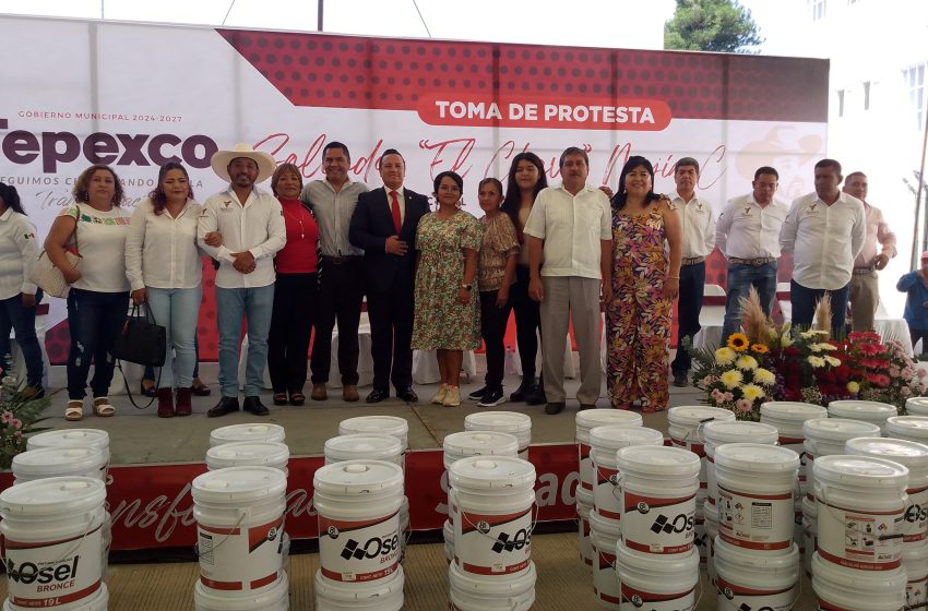 Reforzar la confianza y trabajar en conjunto con el pueblo de Tepexco, prioridad de Salvador «El Chava» Mejia