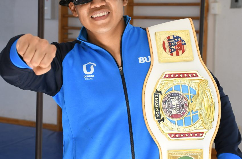 Estudiante de Ingeniería Civil gana campeonato internacional de box