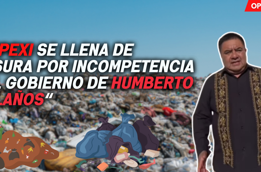 Tepexi se llena de basura por incompetencia del gobierno de Humberto Bolaños