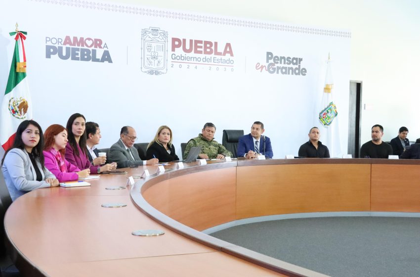 Combate eficaz y coordinado contra la delincuencia: Alejandro Armenta