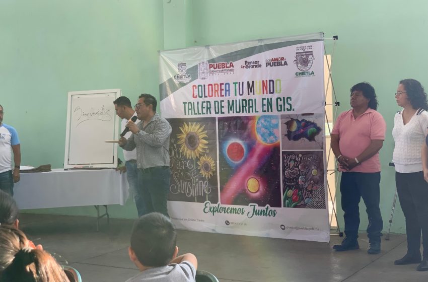 Gobierno de Chietla fomenta talleres creativos y artísticos