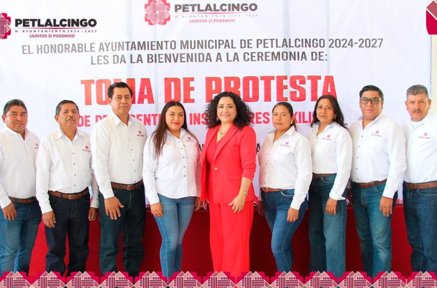 Isabel Vergara entrega nombramientos a presidentes e inspectores auxiliares