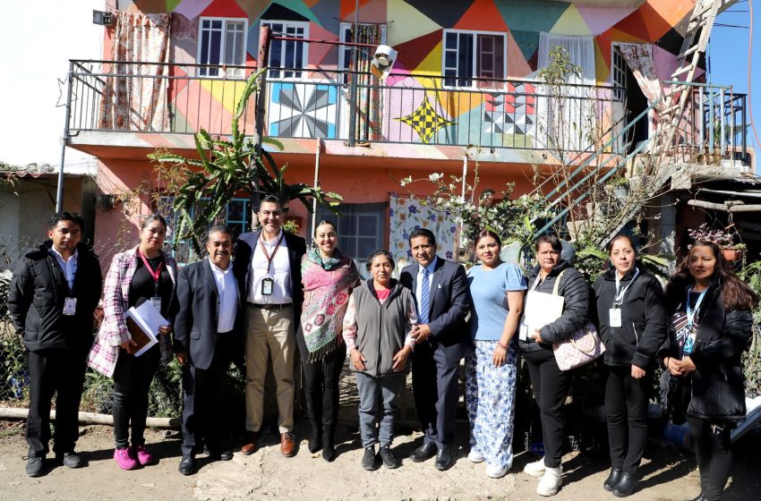 Brinda SEDIF acompañamiento a familia del menor violentado en Santa Rita Tlahuapan