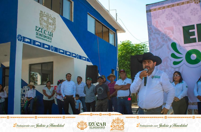 Gobierno de Izúcar entrega la rehabilitación del Módulo de Seguridad en La Galarza: Compromiso con la Seguridad del municipio