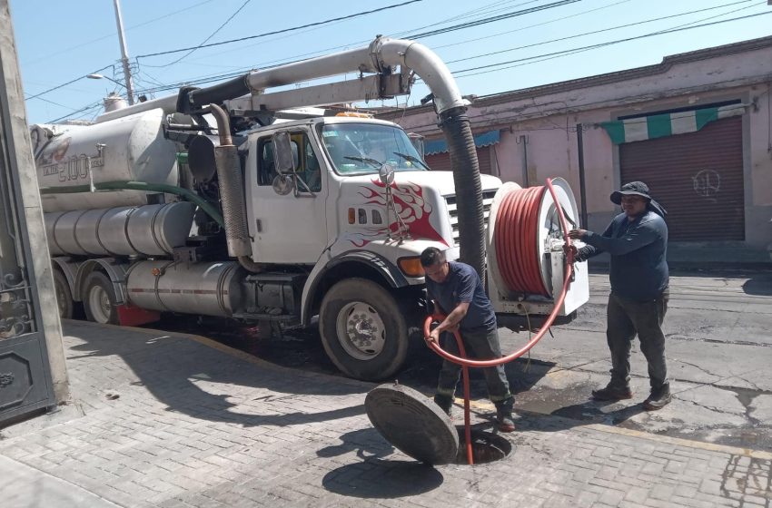 Soapama trabaja en el desazolve, reciclaje e infraestructura de Atlixco