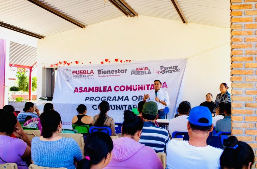 Coordinará Gustavo Sánchez comité de obra en Tepeojuma