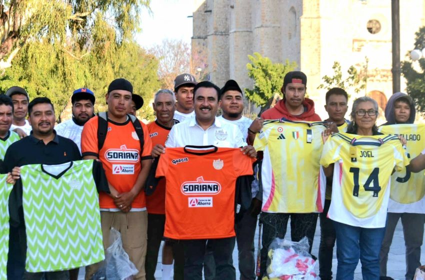 Impulsa Raúl Marín el  deporte en Huaquechula