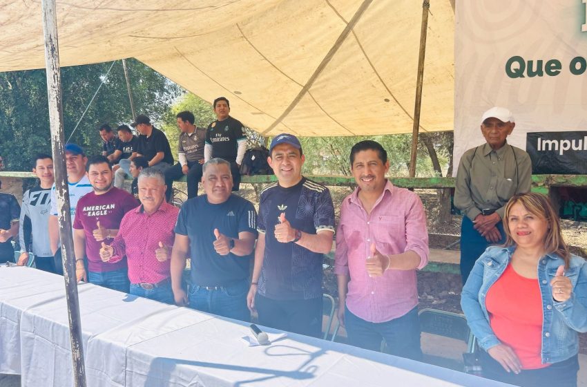Avanza a Cuartos de Final el Torneo Intermixteco organizado por el Diputado Eduardo Castillo López