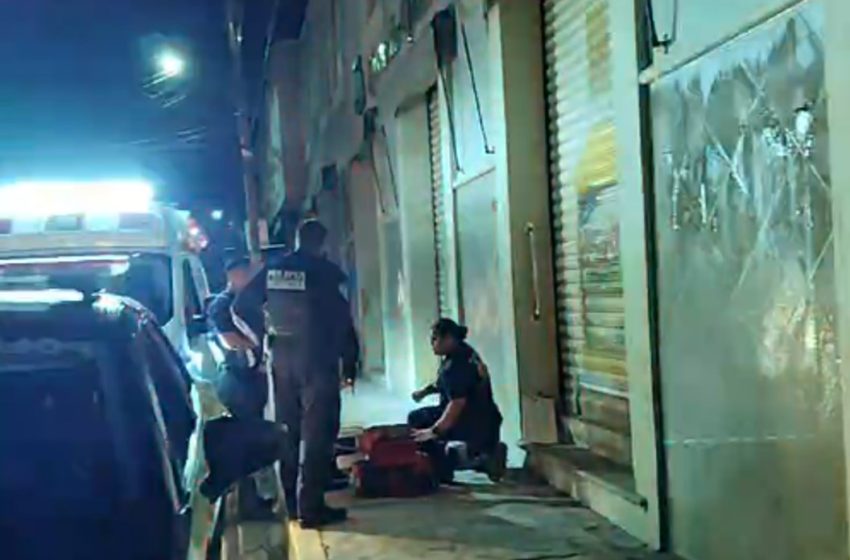 Muere masculino en calles del centro de Atlixco