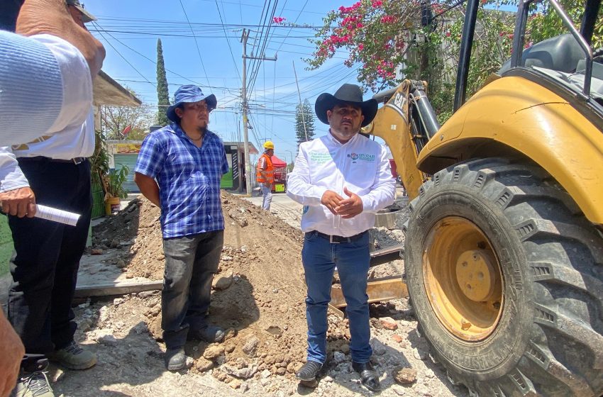 Eliseo Morales supervisa obras prioritarias de Izúcar