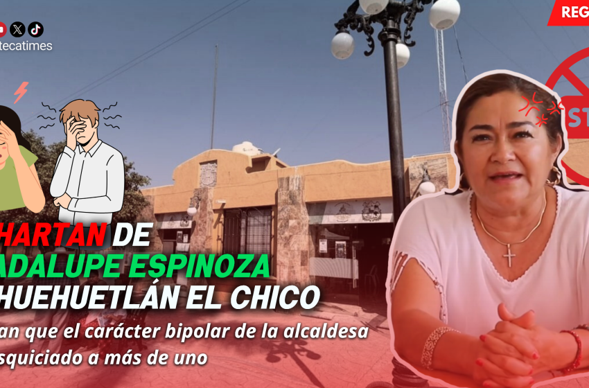 Se hartan de Guadalupe Espinoza en Huehuetlán el Chico