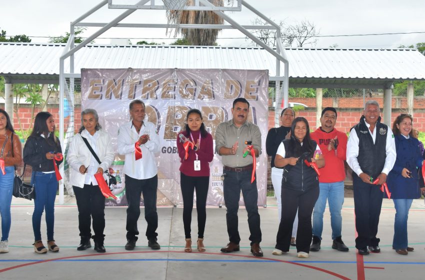 Entrega Raúl Marín obra de impacto al sector educativo