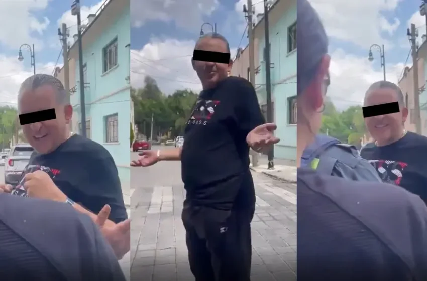 Sujeto dice ser conocido del gobernador de Puebla durante conflicto vecinal