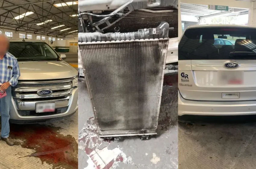 Llevó a verificar su camioneta en Puebla y se la regresaron descompuesta