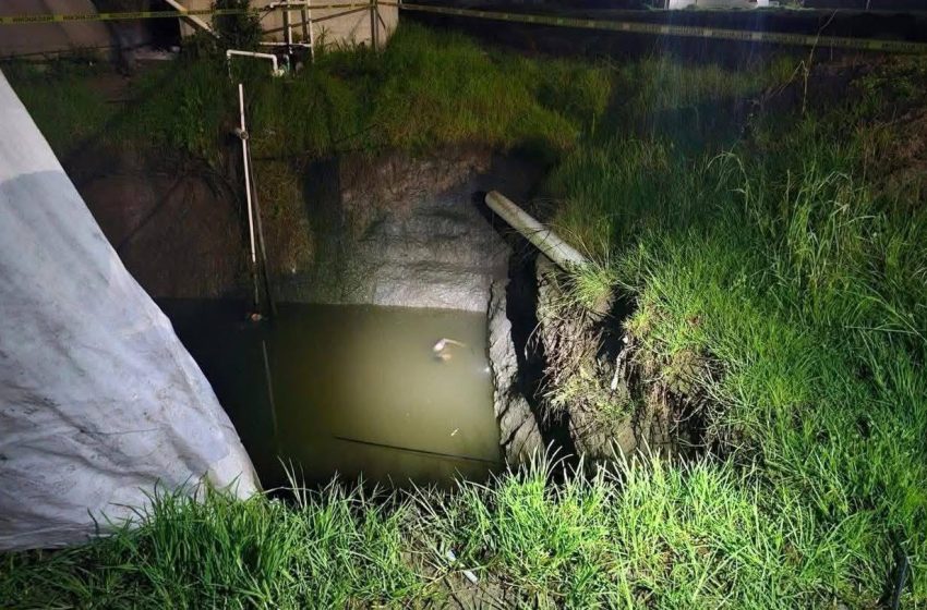 Hallan sin vida a menor de edad en un pozo de Tulancingo