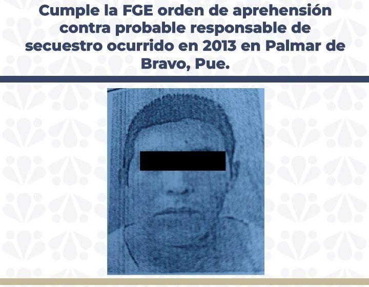 Sentencian a masculino implicado en secuestro de 2013 en Puebla