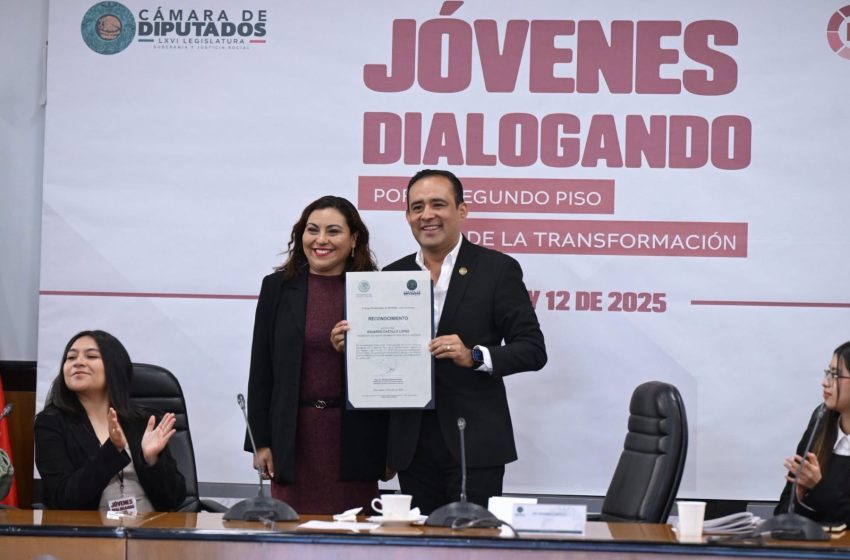 Participa Lalo Castillo en Foro de Jóvenes por la Cuarta Transformación