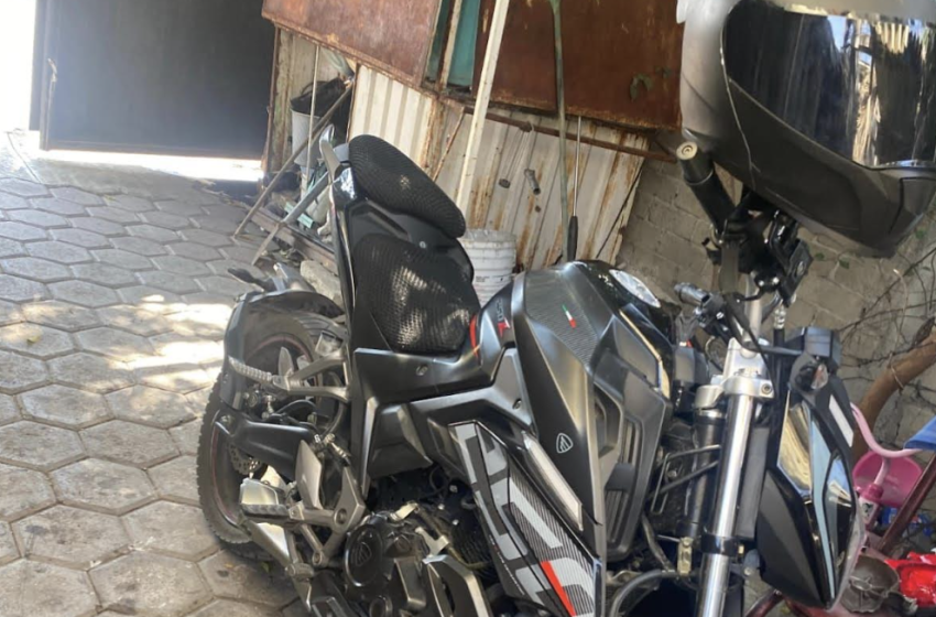 Con violencia se roban moto en Alchichica