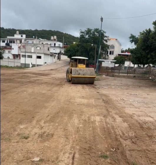 Gobierno de Piaxtla realiza dignificación de la plaza ganadera