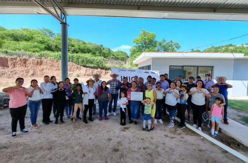En Tulcingo impulsan el programa de obra comunitaria