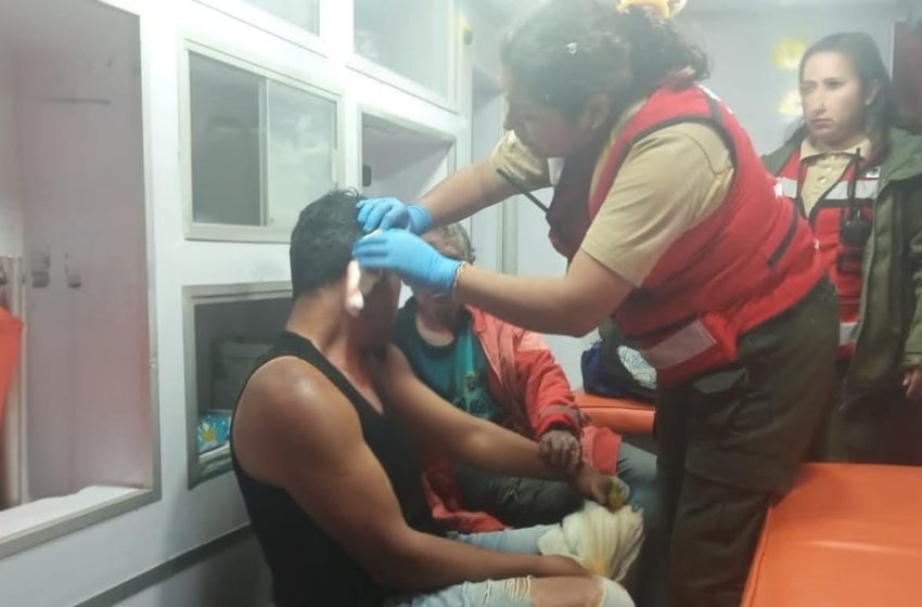 Navajean el rostro de un joven tras riña en Chignautla