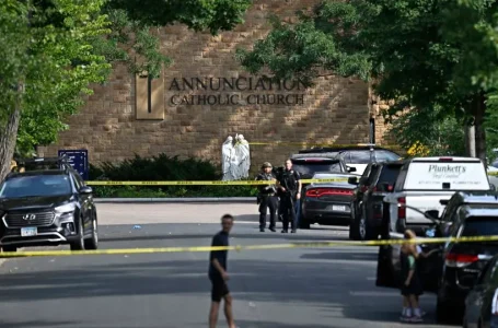 Tiroteo en iglesia católica deja varios niños heridos en Minneápolis