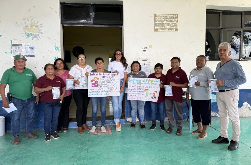 Reafirma Lluvia Cuadrado compromiso con la niñez
