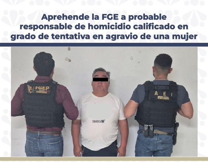 Tras intento de feminicidio, mujer logra sobrevivir en Puebla