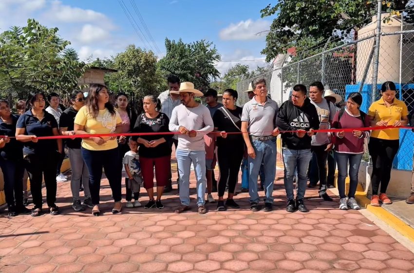 Cuenta Tepexco con más vialidades dignificadas