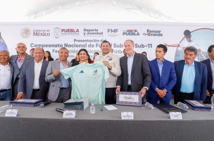 Puebla sede del campeonato de fútbol infantil más importante del país