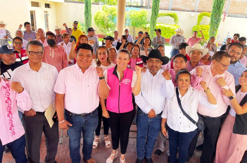 Fuerza por México Puebla fortalece su presencia en la Mixteca: Maiella Gómez toma de protesta a comités en Izúcar de Matamoros